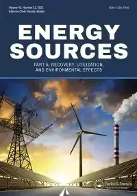 Journal cover for Energy Sources, Part A