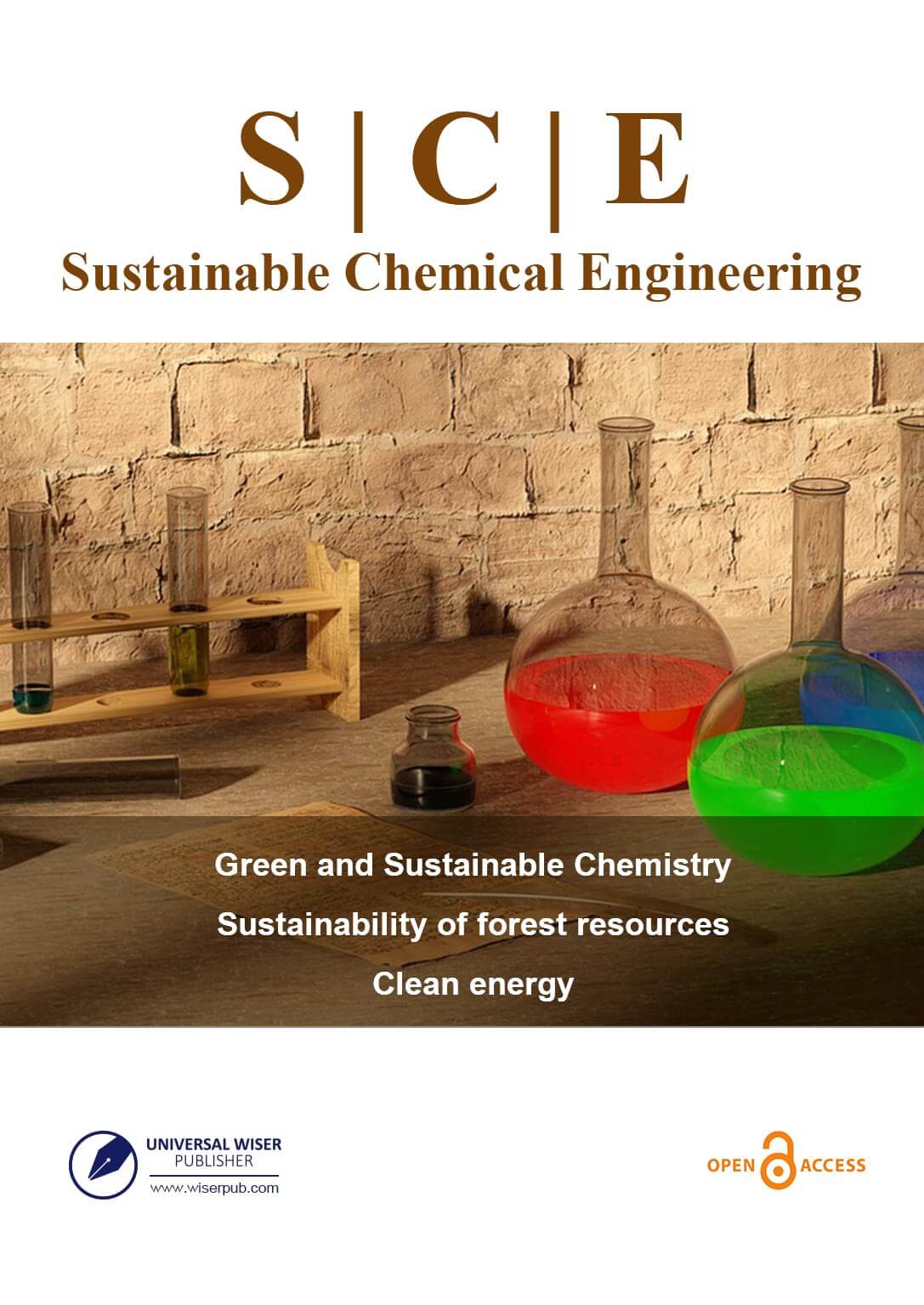 Journal cover for Sustainable Chemical Engineering